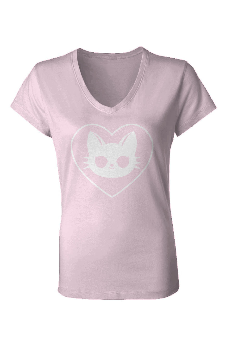 Ghost Kitty V-Neck