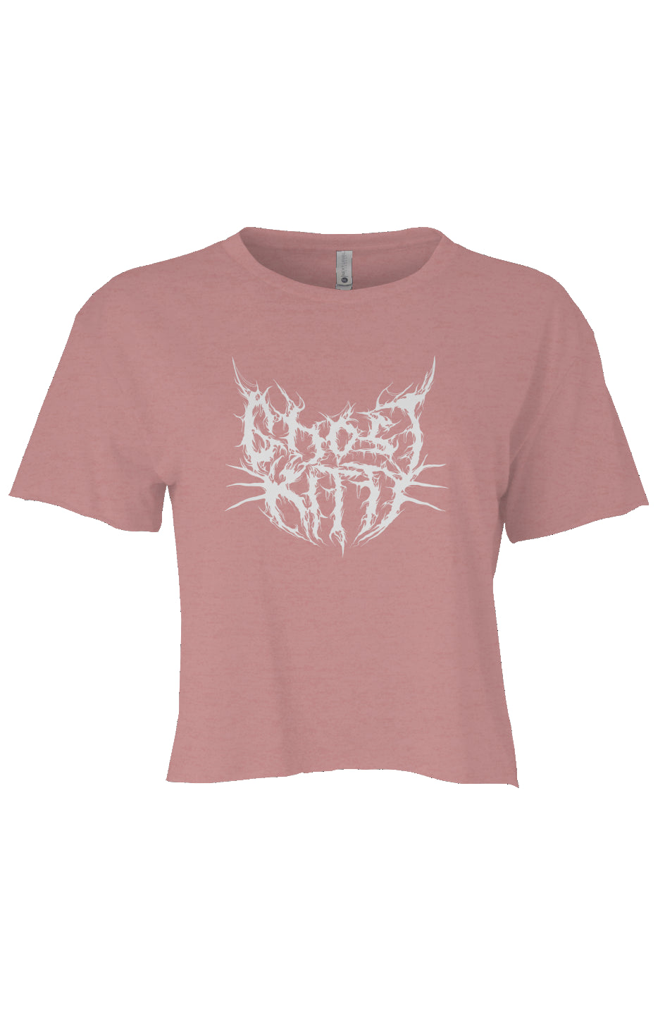 Ghost Kitty Crop T