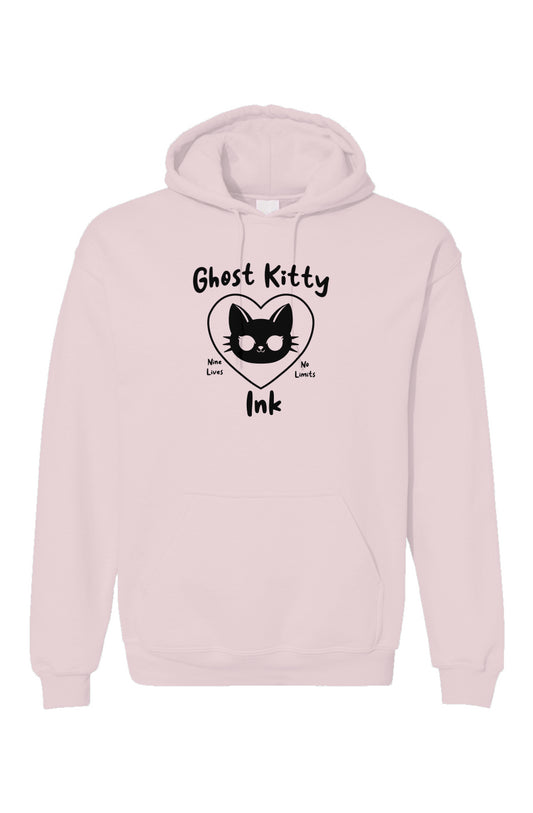 Nine Lives No Limits Ghost Kitty Ink Hoodie