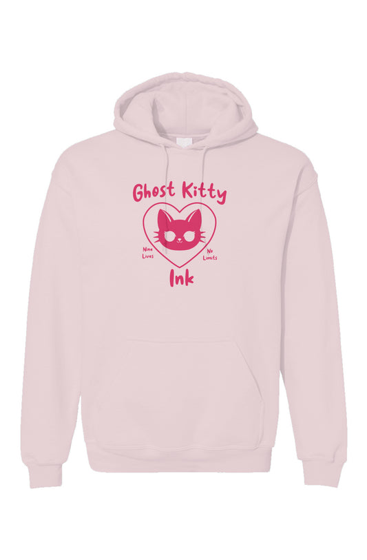 Nine Lives No Limits Ghost Kitty Ink Hoodie