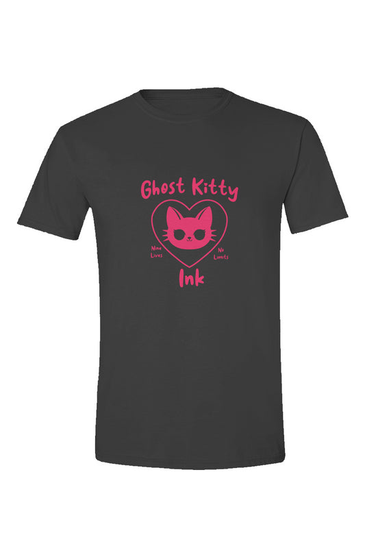 Nine Lives No Limits Ghost Kitty Ink T-Shirt