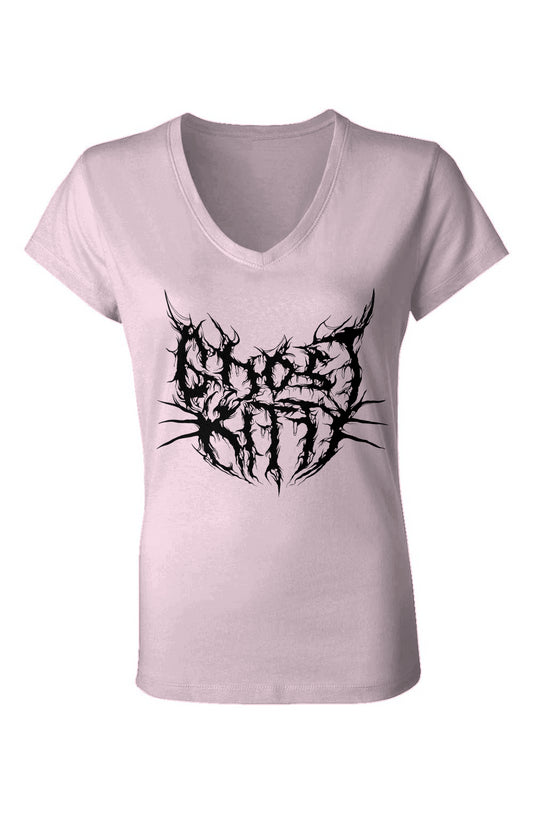 Ghost Kitty V-Neck