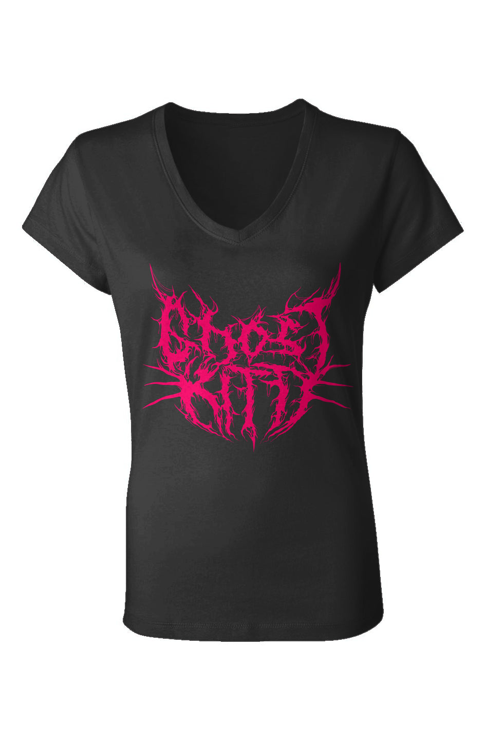 Ghost Kitty V-Neck