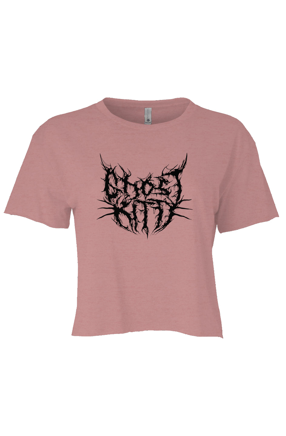 Ghost Kitty Crop T